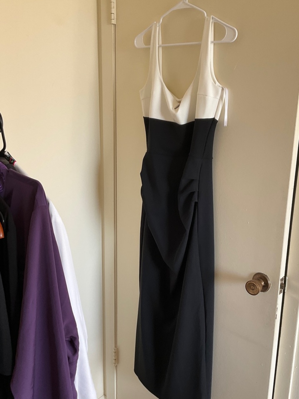 Chiara Boni Black and White Maxi Skirt Dress - Picture 3 of 8